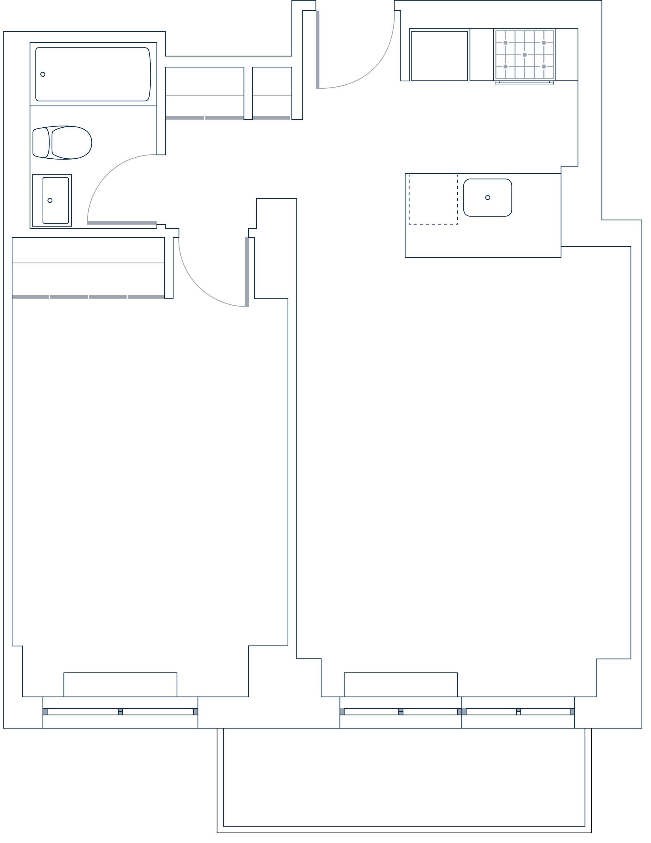 642 sq ft. 1 BD / 1 BA