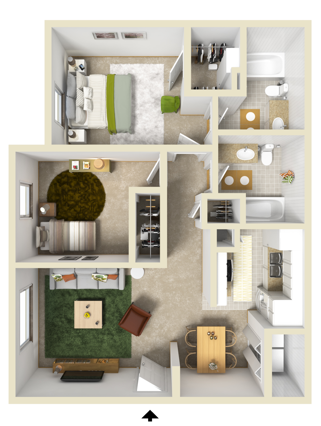 2 Bed 2 Bath Houses For Rentindex - p56visl